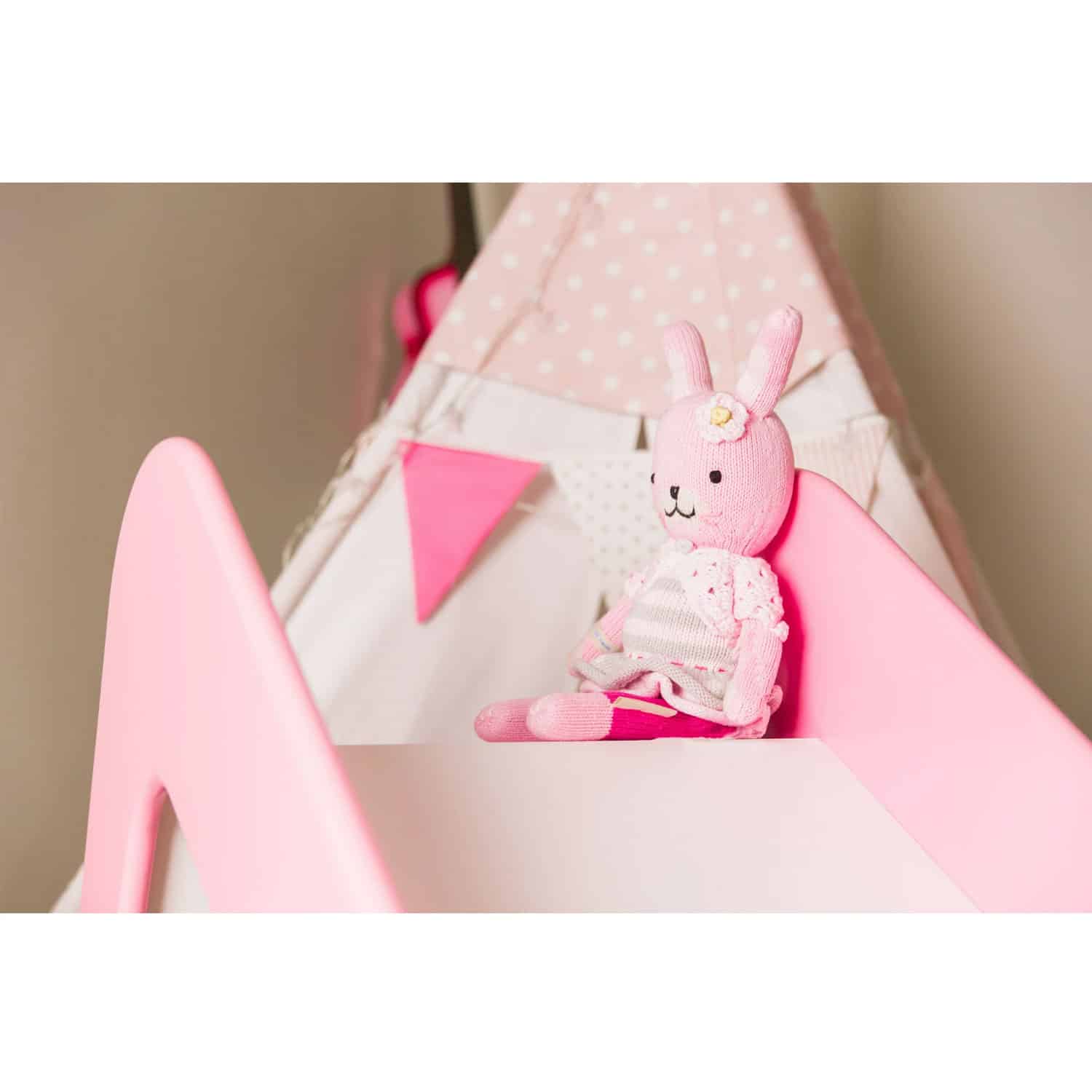 Timeless Pure Oak Indoor Slide - Pink - Image 4