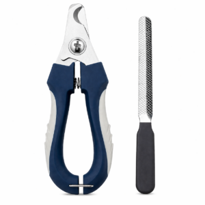 Lockable Pet Nail Clipper with File – Safe Grooming Tool